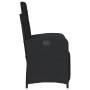Mesita y sillas con cojines 3 piezas ratán sintético negro de , Conjuntos de jardín - Ref: Foro24-365201, Precio: 272,89 €