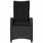Kissen für Gartenliegen, 2 Stück, schwarzes synthetisches Rattan von , Gartenstühle - Ref: Foro24-365217, Preis: 256,40 €, Ra...