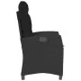 Kissen für Gartenliegen, 2 Stück, schwarzes synthetisches Rattan von , Gartenstühle - Ref: Foro24-365217, Preis: 255,07 €, Ra...