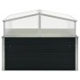 Galvanized steel anthracite grey greenhouse 100x100x77 cm by vidaXL, Pots and planters - Ref: Foro24-45724, Price: 82,80 €, D...