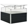 Galvanized steel anthracite grey greenhouse 100x100x77 cm by vidaXL, Pots and planters - Ref: Foro24-45724, Price: 82,80 €, D...