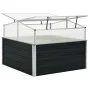 Gewächshaus aus verzinktem Stahl anthrazitgrau 100x100x77 cm von vidaXL, Töpfe und Pflanzgefäße - Ref: Foro24-45724, Preis: 9...