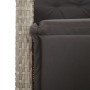 Garden recliner and footrest 2 pcs light gray PE rattan by , Garden chairs - Ref: Foro24-365198, Price: 265,72 €, Discount: %