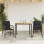 Sillas y mesita de jardín con cojines 3 piezas ratán PE gris de , Conjuntos de jardín - Ref: Foro24-3212048, Precio: 301,11 €...