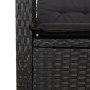 5-teiliges Gartenmöbel-Set mit schwarzen synthetischen Rattankissen von , Gartensets - Ref: Foro24-3212745, Preis: 642,33 €, ...