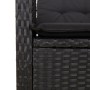 Set de muebles jardín 5 pzas con cojines ratán sintético negro de , Conjuntos de jardín - Ref: Foro24-3212663, Precio: 640,86...
