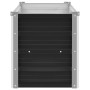 Arriate de acero galvanizado gris antracita 100x40x45 cm de vidaXL, Maceteros y jardineras - Ref: Foro24-45733, Precio: 41,08...