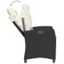 5-teiliges Gartenmöbel-Set mit schwarzen synthetischen Rattankissen von , Gartensets - Ref: Foro24-3212656, Preis: 659,24 €, ...