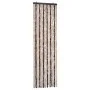 Beige and light brown chenille mosquito net curtain 56x185 cm by vidaXL, Mosquito nets for windows - Ref: Foro24-284272, Pric...