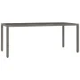 Garten-Essgruppe 7-teilig und graue synthetische Rattankissen von , Gartensets - Ref: Foro24-3212034, Preis: 734,86 €, Rabatt: %