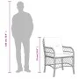 Garten-Essgruppe 7-teilig und graue synthetische Rattankissen von , Gartensets - Ref: Foro24-3212034, Preis: 734,86 €, Rabatt: %