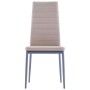 Cappuccino 7-teiliges Esstisch- und Stuhlset von vidaXL, Möbelsets für Küchen und Esszimmer - Ref: Foro24-281702, Preis: 279,...