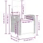 Gartenliegen mit Fußstütze, 2 Stück, graues PE-Rattan von , Gartenstühle - Ref: Foro24-365243, Preis: 301,77 €, Rabatt: %