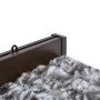 Chenille mosquito net curtain brown and beige 90x220 cm by vidaXL, Mosquito nets for windows - Ref: Foro24-284277, Price: 63,...