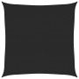 Toldo de vela HDPE negro 160 g/m² 4x4 m