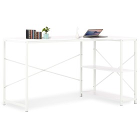 Weißer Computertisch 120x72x70 cm von vidaXL, Schreibtische - Ref: Foro24-20262, Preis: 100,56 €, Rabatt: %