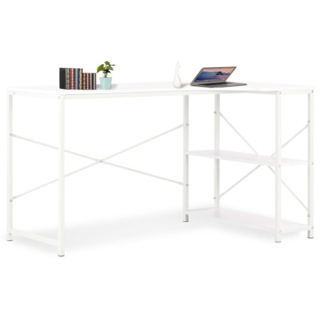 Weißer Computertisch 120x72x70 cm von vidaXL, Schreibtische - Ref: Foro24-20262, Preis: 100,56 €, Rabatt: %