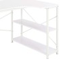 Weißer Computertisch 120x72x70 cm von vidaXL, Schreibtische - Ref: Foro24-20262, Preis: 100,56 €, Rabatt: %