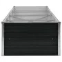Anthracite gray galvanized steel flower bed 320x80x45 cm by vidaXL, Pots and planters - Ref: Foro24-45729, Price: 79,44 €, Di...