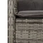 5-piece garden dining set with gray synthetic rattan cushions by , Garden sets - Ref: Foro24-3212214, Price: 589,06 €, Discou...