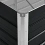 Arriate de acero galvanizado gris antracita 320x80x45 cm de vidaXL, Maceteros y jardineras - Ref: Foro24-45729, Precio: 81,58...