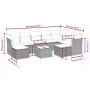 10-piece garden sofa set with gray synthetic rattan cushions by , Garden sets - Ref: Foro24-3250419, Price: 572,57 €, Discoun...