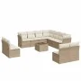 Set de sofás de jardín 12 pzas y cojines ratán sintético marrón de , Conjuntos de jardín - Ref: Foro24-3249667, Precio: 802,8...
