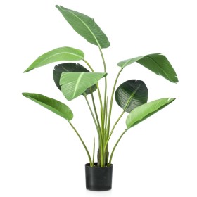 Emerald Árbol artificial Strelitzia en maceta 120 cm verde