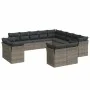 Garden sofa set with cushions 13 pieces gray synthetic rattan by , Garden sets - Ref: Foro24-3250389, Price: 858,74 €, Discou...