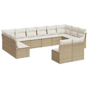 12-piece garden sofa set and brown synthetic rattan cushions by , Garden sets - Ref: Foro24-3250207, Price: 754,13 €, Discoun...