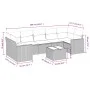 Garden sofa set with beige cushions 8 pcs PE rattan by , Modular outdoor sofas - Ref: Foro24-3251075, Price: 549,85 €, Discou...