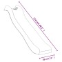 Blue polypropylene children's slide 174x38 cm by , Swings and play structures - Ref: Foro24-826598, Price: 100,66 €, Discount: %