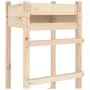 Solid pine wood play tower 52.5x46.5x206.5 cm by , Swings and play structures - Ref: Foro24-826511, Price: 90,23 €, Discount: %