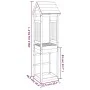 Spielturm aus massivem Kiefernholz, 52,5 x 46,5 x 206,5 cm von , Schaukeln und Spielgeräte - Ref: Foro24-826511, Preis: 90,23...