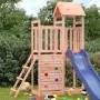 Douglas solid wood outdoor playground 52.5x110.5x214cm by , Swings and play structures - Ref: Foro24-826545, Price: 270,11 €,...