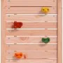 Casita infantil pared escalada madera Douglas 53x110,5x214 cm de , Columpios y estructuras de juegos - Ref: Foro24-826551, Pr...