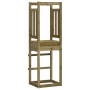 Torre de juegos madera pino impregnada 53x46,5x169 cm de , Columpios y estructuras de juegos - Ref: Foro24-826579, Precio: 10...