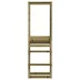 Impregnated pine wood play tower 53x46.5x169 cm by , Swings and play structures - Ref: Foro24-826579, Price: 97,51 €, Discoun...