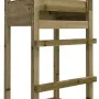 Impregnated pine wood play tower 53x46.5x169 cm by , Swings and play structures - Ref: Foro24-826579, Price: 97,51 €, Discoun...