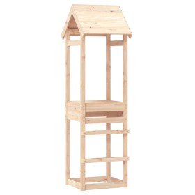 Torre de juegos madera maciza de pino 53x46,5x194 cm
