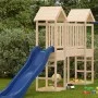 Solid pine wood game tower 53x46.5x194 cm by , Swings and play structures - Ref: Foro24-826526, Price: 105,40 €, Discount: %