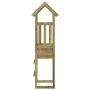 Impregnated pine wood play tower 52.5x46.5x206.5 cm by , Swings and play structures - Ref: Foro24-826513, Price: 109,19 €, Di...