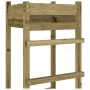 Impregnated pine wood play tower 52.5x46.5x206.5 cm by , Swings and play structures - Ref: Foro24-826513, Price: 109,19 €, Di...