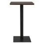 Dark ash bistro table 70x70x107 cm by , Kitchen and dining tables - Ref: Foro24-321927, Price: 133,81 €, Discount: %