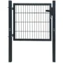 Individual 2D fence gate anthracite gray 106x130 cm by , garden gates - Ref: Foro24-141740, Price: 169,16 €, Discount: %
