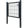 Individual 2D fence gate anthracite gray 106x130 cm by , garden gates - Ref: Foro24-141740, Price: 169,16 €, Discount: %