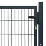 Individual 2D fence gate anthracite gray 106x130 cm by , garden gates - Ref: Foro24-141740, Price: 169,16 €, Discount: %