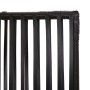 5-teiliger schwarzer synthetischer Rattanschirm von , Raumteiler - Ref: Foro24-365396, Preis: 135,90 €, Rabatt: %