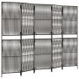 5-panel gray synthetic rattan screen by , Room dividers - Ref: Foro24-365382, Price: 149,98 €, Discount: %