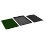 Pet toilet with green artificial grass tray 76x51x3 cm by vidaXL, Pet Underpads - Ref: Foro24-170769, Price: 42,50 €, Discoun...